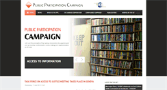 Desktop Screenshot of participate.org