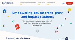 Desktop Screenshot of participate.com